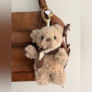 Free People Fuzzy Bear Bag Charm 🧸🔥 New With tags!